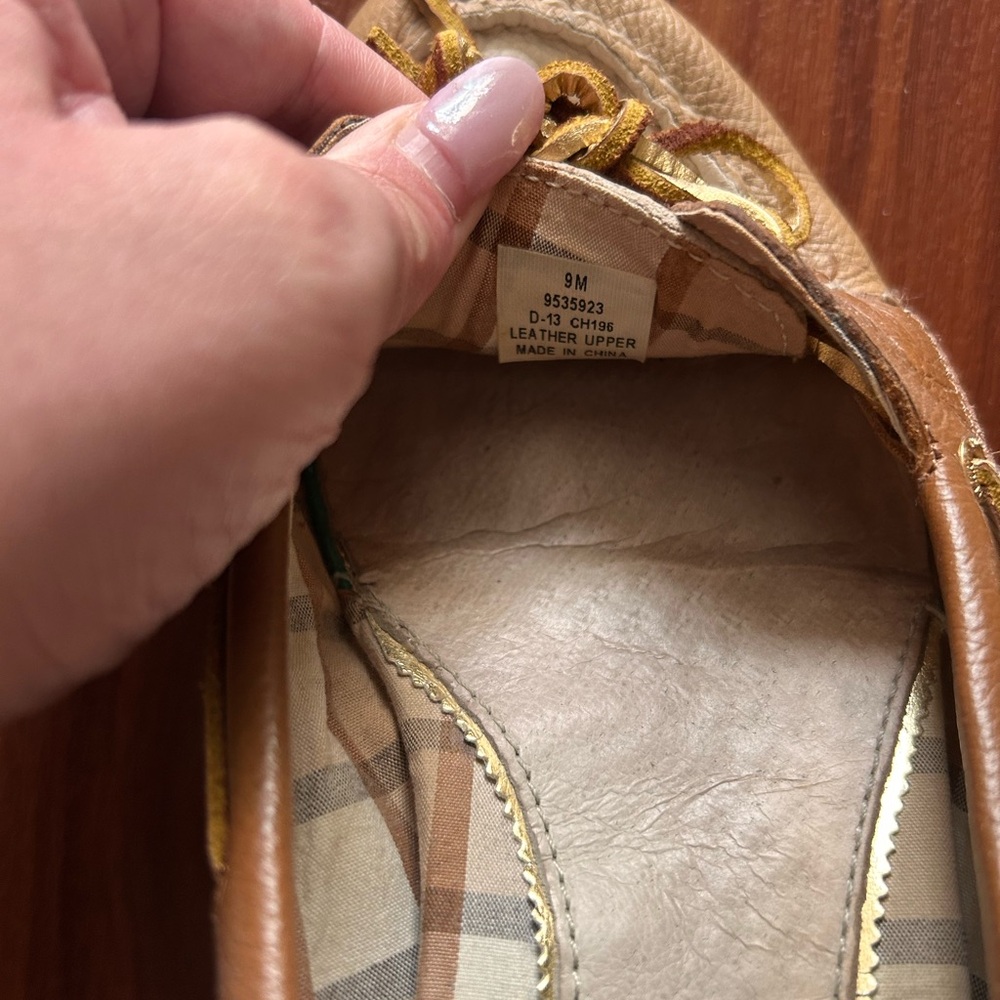 Sperry Women's Top-Sider Starfish Brown and Tan Loafers - Picture 5 of 5